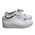 Bared Footwear White Leather Sneakers 6 AU