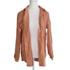 Country Road Organic French Linen Shirt – Terracotta – Size 8