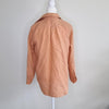 Country Road Organic French Linen Shirt – Terracotta – Size 8