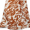 Billy J Sadie Midi Dress Tan/Cream Print Size 8 AU