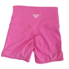 Keep That Pump Pink High-Waisted Scrunch Shorts – Size Small