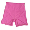 Keep That Pump Pink High-Waisted Scrunch Shorts – Size Small