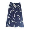 Milk And Honey Navy Brushstroke Print SkirtNew With Tags 8 AU