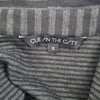 Cue in the City Striped Ruffle Peplum Jacket – Size 12 AU
