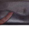 Hardan Vintage Genuine Leather Wallet Brown with Coin Section