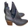 Jo Mercer Grey Leather Ankle Boots Grey Size 38