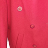 1970s 80s Sophia of Melbourne Wool Coat Red Red Size AU 12