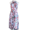 Portmans Signature Collection Blue Floral Midi Dress Blue 8